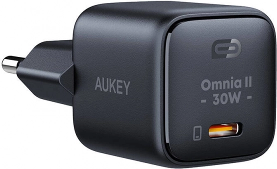 Aukey Omnia II Mini USB‑C polnilec 30 W s Power Delivery