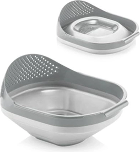 Zložljivo cedilo za riž Kitchisimo 27,5 × 23 cm