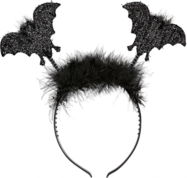 naglavni obroč z netopirji