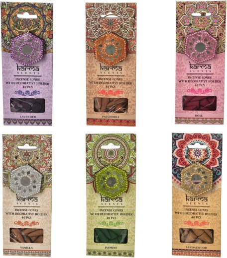 Dišeči františek Karma s stojalom 40 kosov