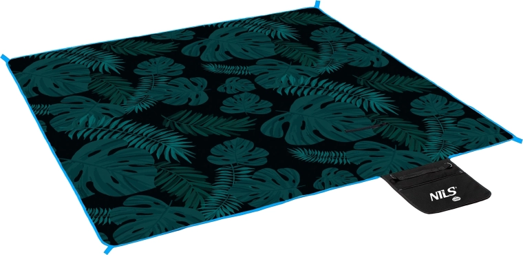 Piknik odeja NILS Camp Leaves 200 × 200 cm