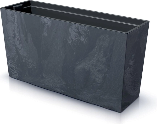 Korito URBI CASE Beton Effect M z vložkom 77 cm antracit
