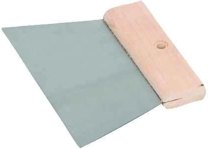 Jeklena ravna gladilka 180 mm z lesenim ročajem