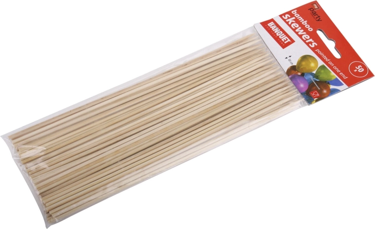 Bambusove nabodalne palčke 30 cm (50 kos)