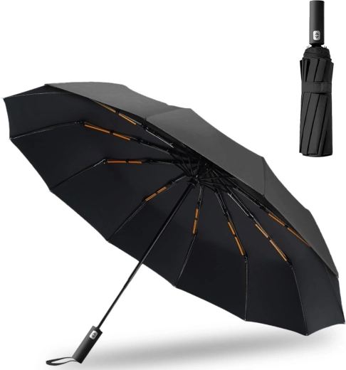 Avtomatski zložljivi dežnik Renew Force z UV-zaščito 105 cm