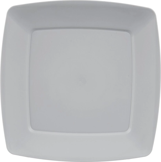 Plitev plastični krožnik SANDY siv 23,5 × 23,5 cm