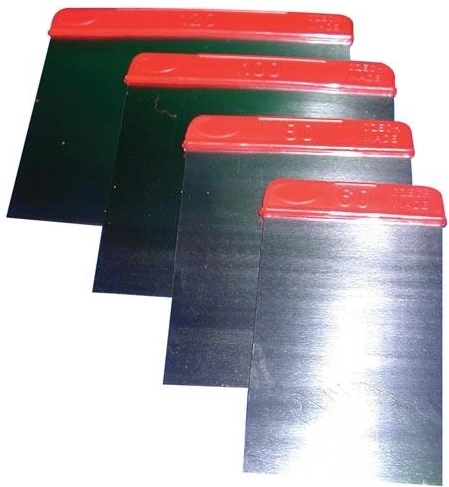 Komplet jeklenih lopatic 60, 80, 100 in 120 mm