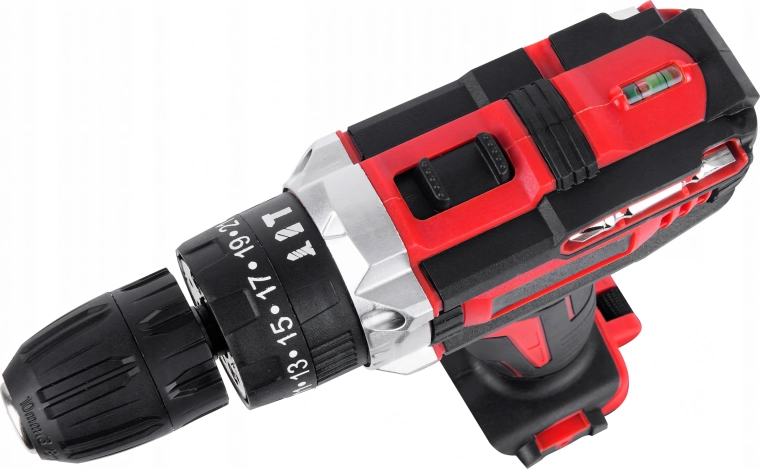 Akumulatorski vrtalnik/vijačnik 18 V s kovčkom, 2× baterija in LED-osvetlitvijo