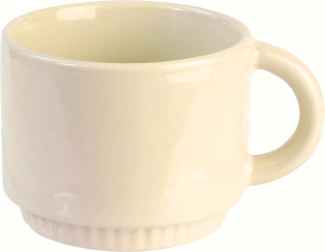 Keramična skodelica 225 ml, kremna
