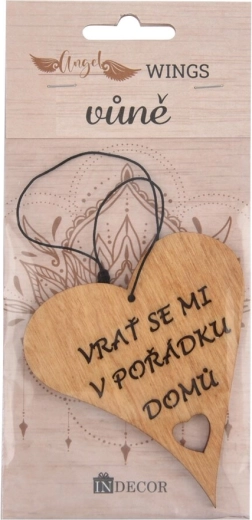 Lesena dišava »Vrni se mi« – dišeči talisman za avto in omaro