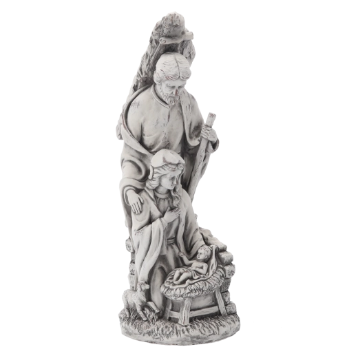 Božična dekorativna figura Sveta družina 75 cm