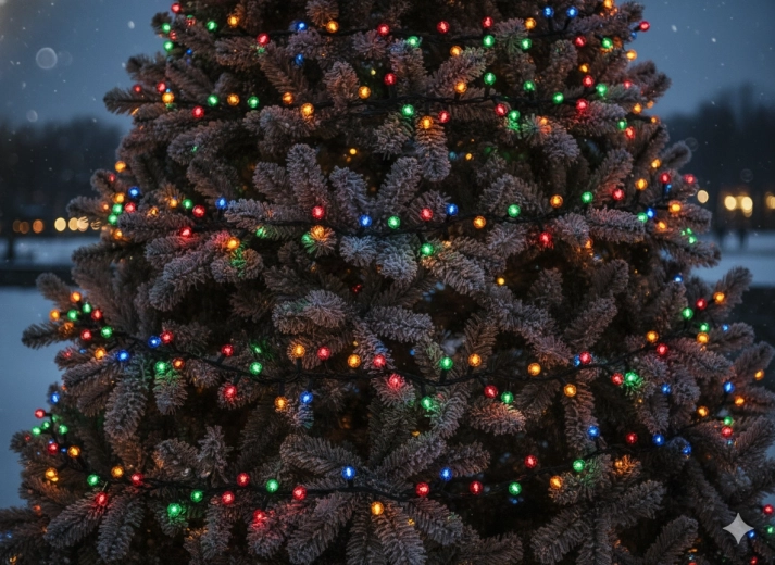 LED božični svetlobni niz Cherry ball 200 LED multicolor, 16 m + 3 m