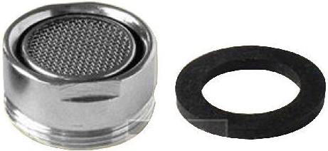 Perlator z zunanjim navojem 24x1 krom