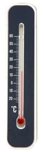 Sobni termometer z imitacijo lesa 14 × 3 cm