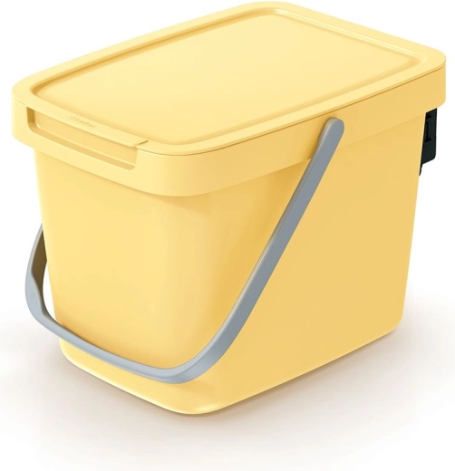 Koš za odpadke Systema Q Collect 6 l svetlo rumen