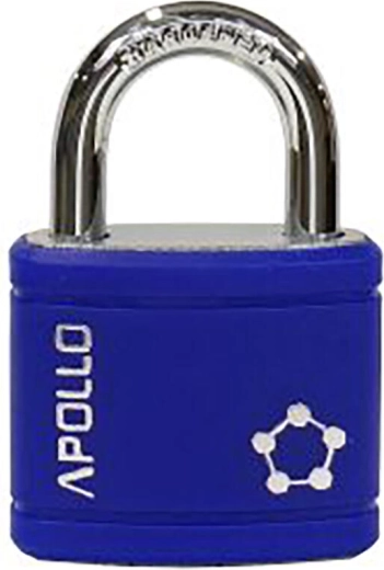 Viseča ključavnica APOLLO 35 mm, modra