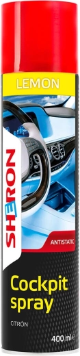 Čistilo za armaturno ploščo z vonjem limone SHERON 400 ml