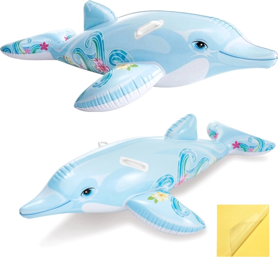 Napihljiv delfin za otroke Intex