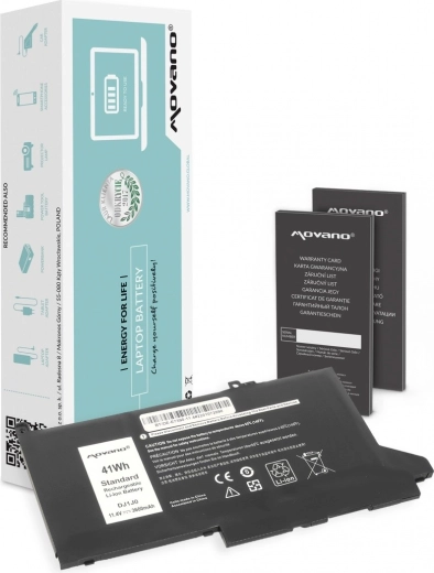 Baterija Movano MYJ96 za Dell Latitude E7390/E7490 (Li-Ion) - 1 kos