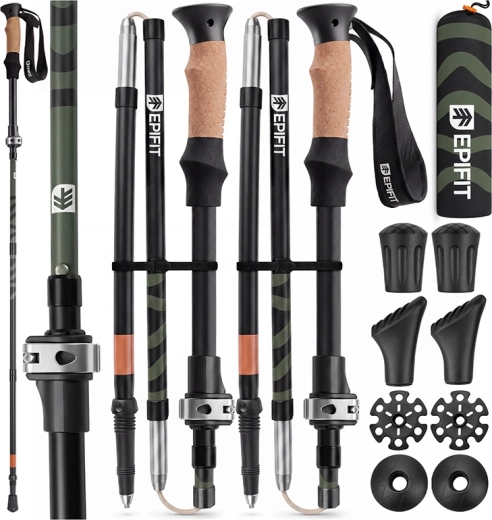 Skog Elite trekking poles 110–135 cm - 1 pc