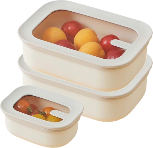 Posoda za živila LocknLock Dual Nesting, set 3 kos