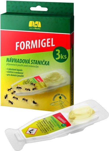 Nastavljiva postaja z vabo za mravlje Formigel (3 kosi)