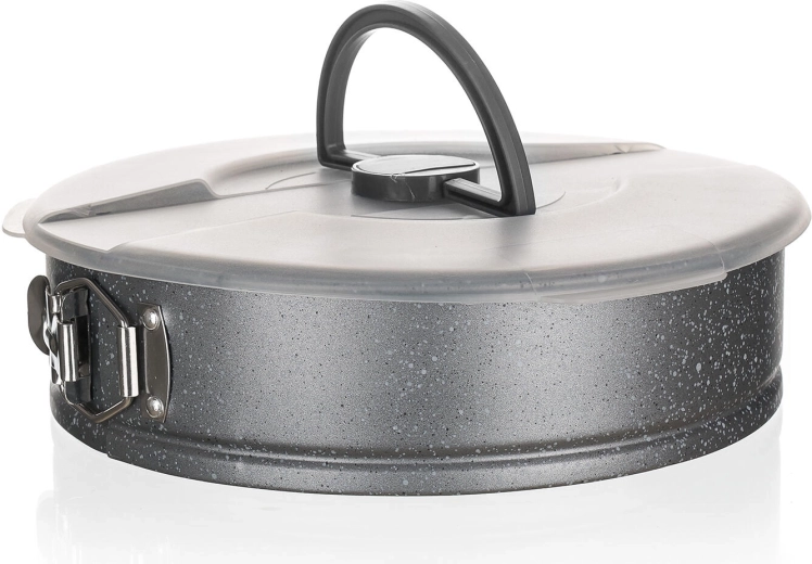 Tortni model z odstranljivim obodom GRANITE 26 cm s pokrovom