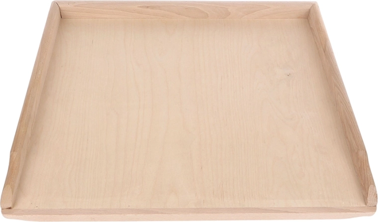 Lesena delovna podloga za testo z letvicami 56 × 48 cm