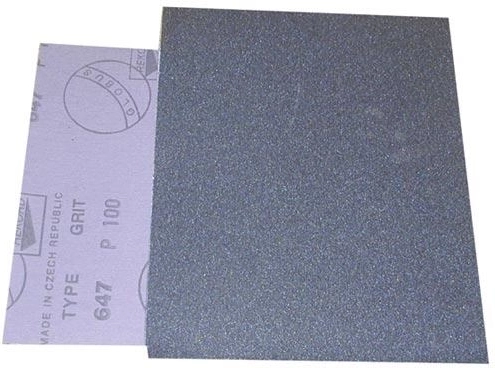 Abrasive cloth for metal and wood, grit 60, 230 × 280 mm