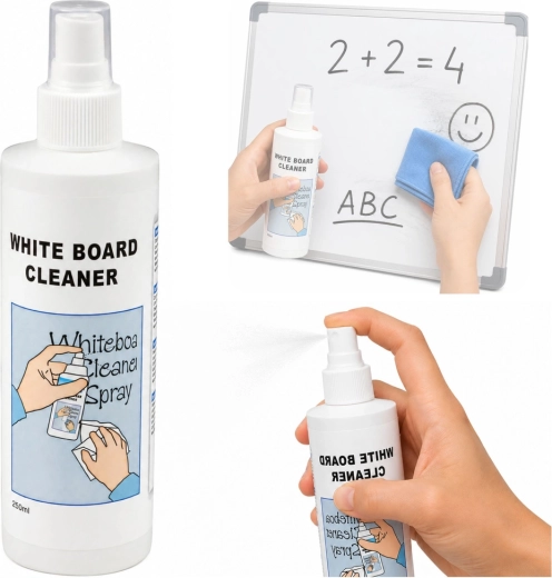 Čistilni sprej za suho-brisalne table 250 ml - 1 kos