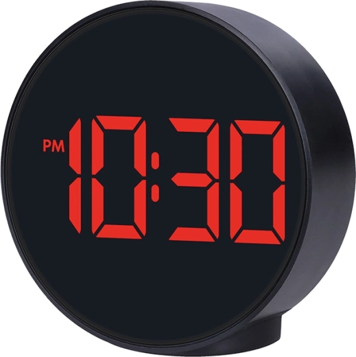 Solight digital alarm clock with LED display and thermometer