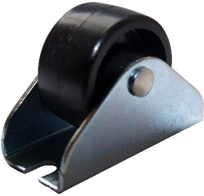 Fiksno pohištveno kolesce 25 mm, set 20 kos