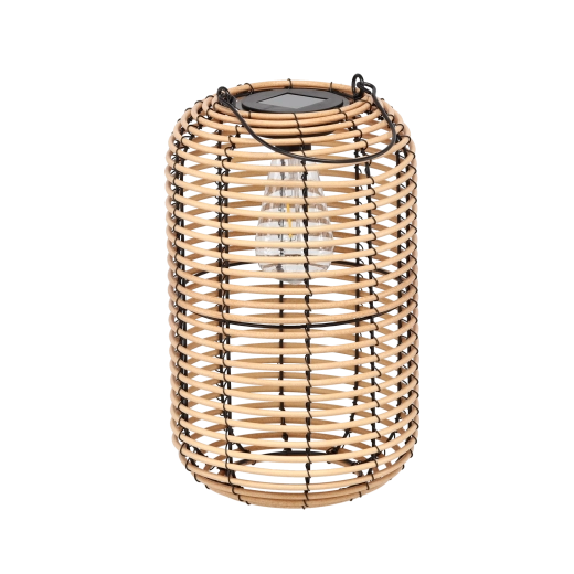 Solarna kovinska laterna – bežna 32 cm