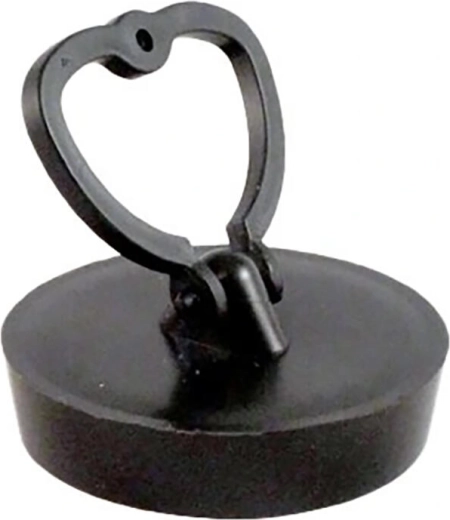 Plastični čep za umivalnik in pomivalno korito 45,5 mm z velikim ušescem