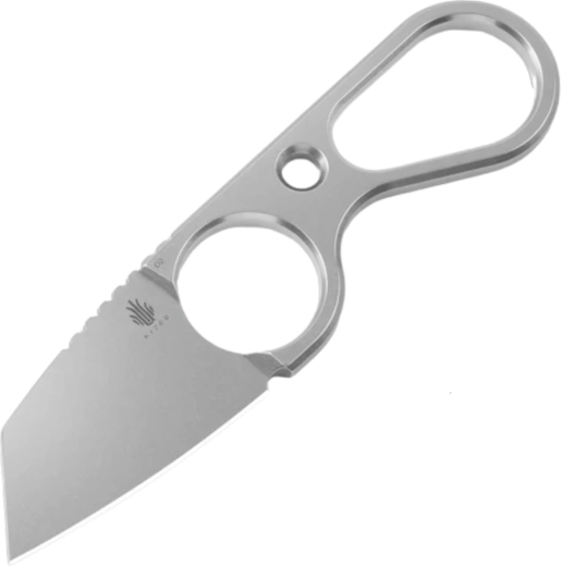 Kizer Bowtie nož za okoli vratu iz jekla D2 s stonewash obdelavo in nožnico Kydex