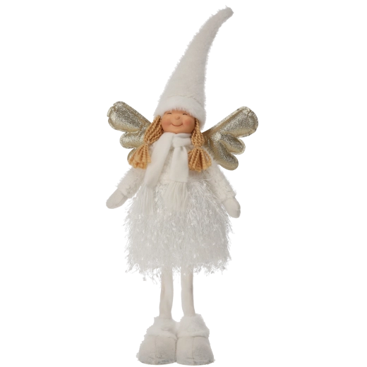 Bela božična angelica 70 cm