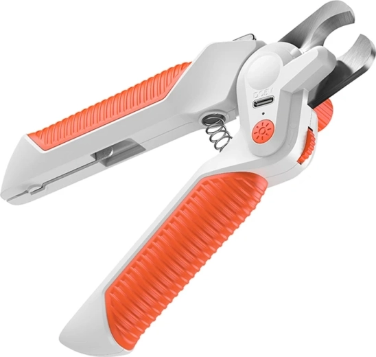 Rojeco pet nail clippers with LED lighting