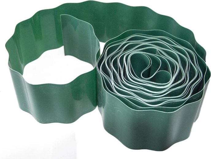 Vrtni robnik 10 cm × 9 m zelen