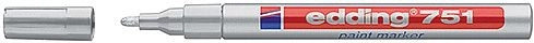 Lak marker edding 751, srebrn