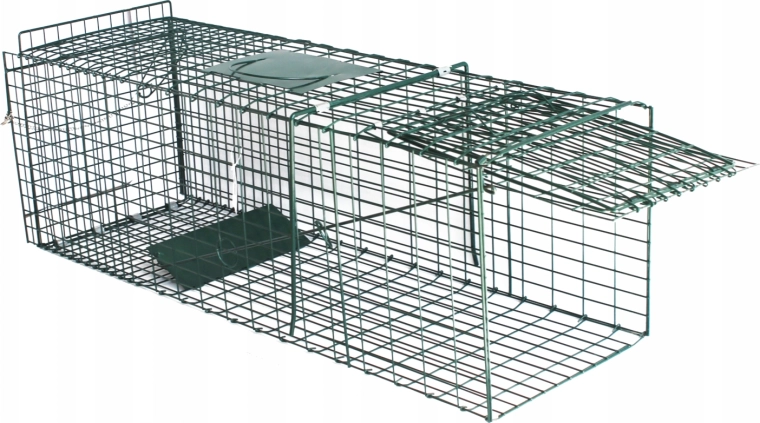 Živa past za kune in mačke 93,5 × 31 × 31 cm