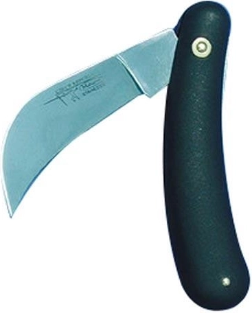 Vrtni zložljivi nož Žabka z nerjavečim rezilom 70 mm