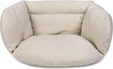 Mehak vzglavnik za gugalnico Gnezdo ecru