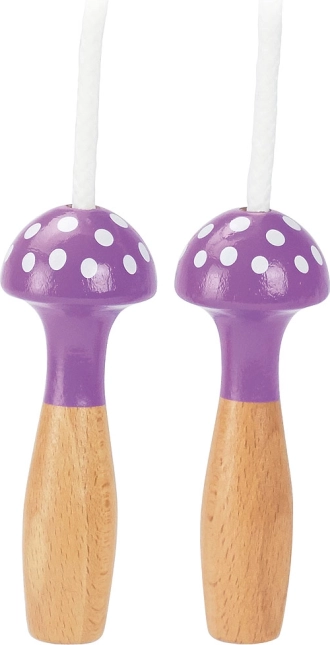 Vijolična kolebnica s pikami VILAC