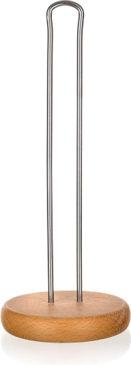 Stojalo za papirnate brisače Apetit 28 cm, kov in les