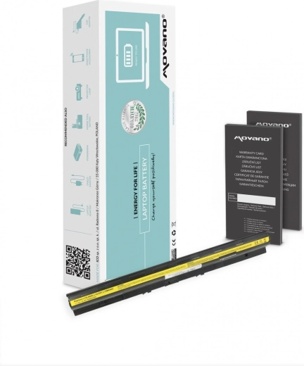 Baterija Movano za Lenovo G500s, Z710, G50-45 in G50-70 (4400 mAh, 63 Wh)