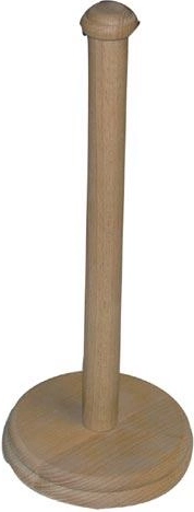 Lesen stojalo za kuhinjske papirnate brisače 33 cm iz bukovega lesa