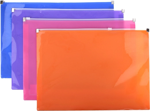 Mapa z zadrgo za dokumente