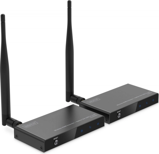 Digitus wireless HDMI extender and splitter 100 m (Full HD 1080p/60 Hz, 5 GHz, HDCP 1.3) – kit