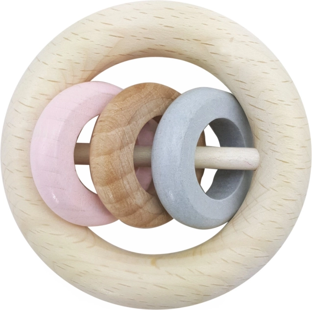 Hess ropotuljica trije obročki rožnati