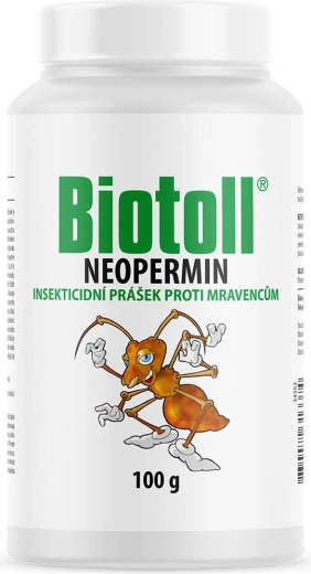 Prašni pripravek proti mravljam NEOPERMIN+ 300 g BIOTOLL
